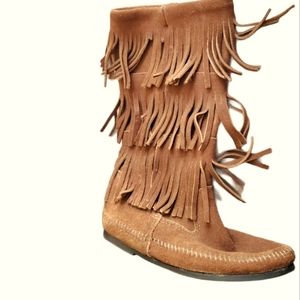 Minnetonka Suede boots